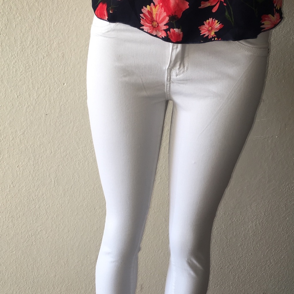 White jeans